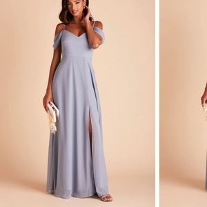 Birdy Grey Devin Chiffon Bridesmaids Dress - Size L